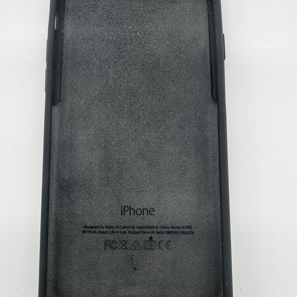 Apple iPhone 6/6s Charcoal Smart Battery Case, Open box, all papers, never used - Picture 7 of 8
